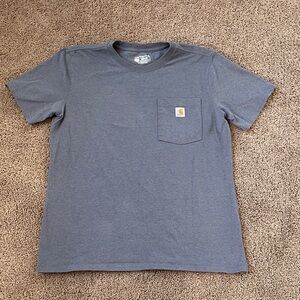 Carhartt Steel Gray Pocket Tee
